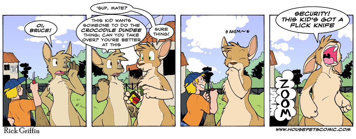 As per usual, I felt like drawing some adorable kangaroos again