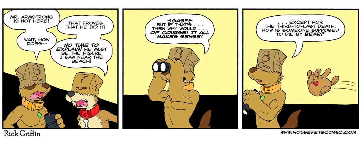 exit, pursued by a bear