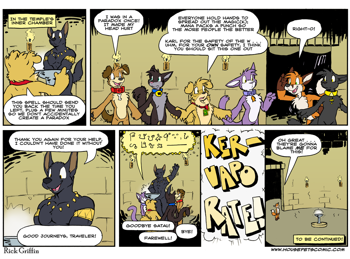 ''Jeeves, put the mansion on red alert'' ''Why is that, suh?'' ''Karishad said he didn't do it'' ''Didn't do--ohhh