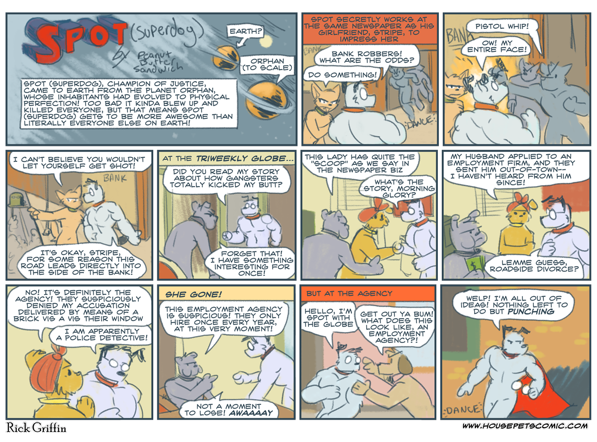 Or other, punch-like activities. The point is, you can solve problems with violence