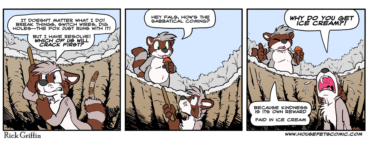 so is it the sabbath because fals is becoming a hole-y man (raccoon)
