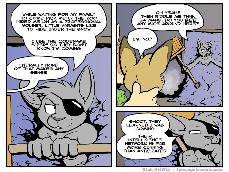 yes, still reading him in an Adam West voice