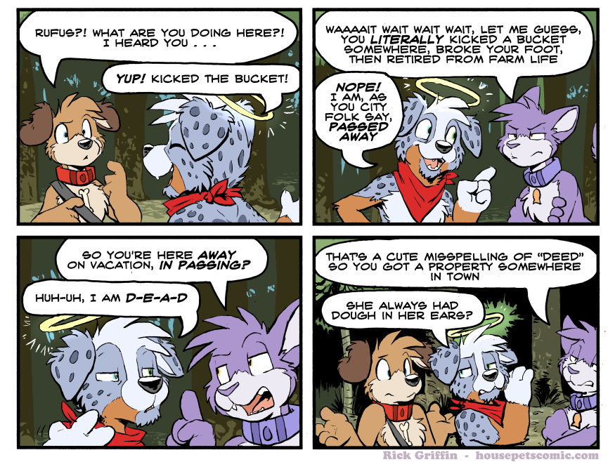 He has ceased to be! . . . well except for the part where he's here, talking