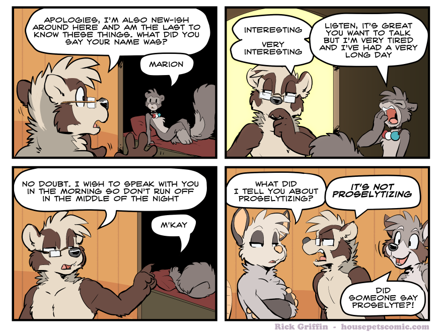 oh no, another ""P"" word! *dives out window*